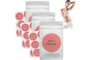SBYHBHYDS 90 Pcs 𝐆𝐋𝐏-1 Patches for Women Girls,Natural Ingredients Patch, Gentle and Soothing for All Body Types Care,Safe to Touch Skin,Natural Extracts Formula Moisturizing Healthy Stickers (30Pcs/Box)