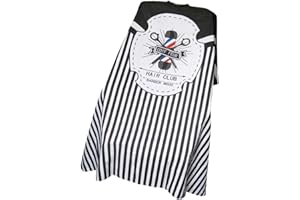 FRCOLOR Capa de peluquería profesional para adultos, color blanco y