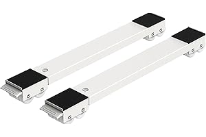 YASTA Carrello Lavatrice con Ruote Supporto Asciugatrice Rullo per Mobili Base Frigorifero Carichi Pesanti Divano Fino a 500lb