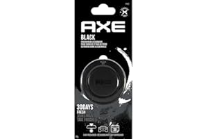 AXE Ambientador Coche 3D Colgante - Fragancia Black - Elimina Malos Olores al Instante - Frescura Irresistible y Duradera por 30 Días - Estilo y Sabor en Cada Viaje
