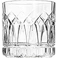 Ocean Traze Future (Ftr) Double Rock Glass, Set Of 6, 350 Ml, P03661, Double Rock Glass, Lowball Glass, Water Glass, Whiskey Glass, Whisky Glass, Old Fashioned Glass, Scotch Glass, Cocktail Glass