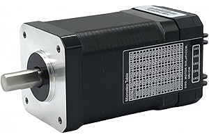 TOSEASTARS Motore passo-passo integrato Smart Nema 23 57mm ad anello chiuso con encoder, driver, 1000 giri/min 0 ~ 3,5 A 24 ~ 48 V CC coppia motori 2 Nm per router CNC, stampante 3D, macchina per incisione