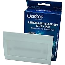 Lampada Emergenza LED Maolo 5W - 300 Lumen, Luce Fredda 6500K, Autonomia 3 Ore - Montaggio Semplice Su Scatola 503 - Per Interni - Foto 2