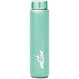 MILTON Aqua 1000 Stainless Steel Water Bottle, 950 ml water bottles, Single walled, Leak-Proof, Rust-free Steel Bottle, Easy Grip, Easy to Carry, Travel Bottle, Light Green