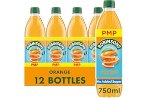 WOWBOXME Robinsons Fruit Juice Squash Cordial 12x750ml (Orange)