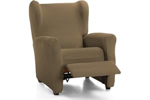 ECOMMERC3 | Funda para Sillón Relax Elástica y Extrasuave Color Cuero - Funda para Sillón Relax Ajustable 100% Made in Spain