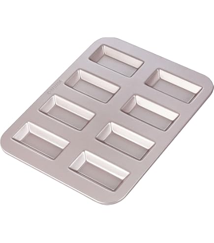 Mastrad Backform Für 20 Mini-Financiers – Aus Silikon, Hitzebeständig Bis 240°C, Spülmaschinenfest