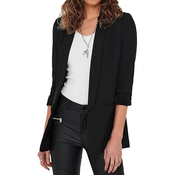 ONLY Onlelly 3/4 Life Blazer Tlr Noos Blazer dames,zeemeermin,32