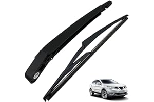 Hojas de repuestoBrazo de limpiaparabrisas trasero para Qashqai 2013-2019, MCamooer brazo de limpiaparabrisas trasero compati