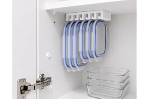 Lockhängare för skåp – köksorganisatör kompatibel med IKEA 365+, Pyrex och andra märken