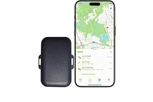 10 Years Long Life Battery GPS Tracker Item Finder, find car in Parking lot, no Subscription for Vehicles car ebike Truck Luggage School Bag Asset(Android)
