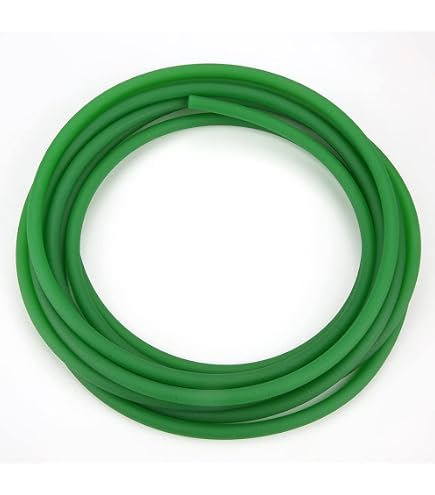 Produktbild von Ejoyous PU-Rundriemen Grün, Rau, 2mm-15mm – Für Antriebsübertragung In Maschinen (z.B. 2mm X 10m)