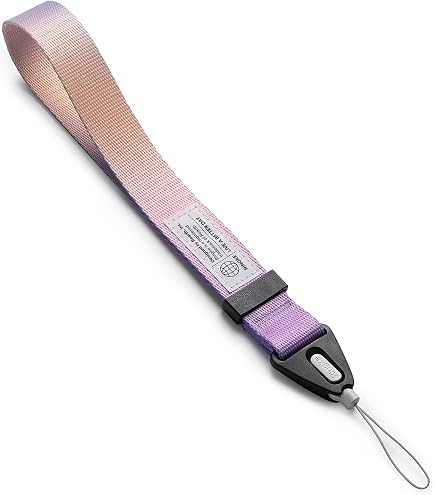 Sangle Dragonne Double Face Ringke – Mécanisme One-touch, Nylon Durable, Longueur Réglable