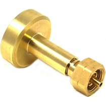 Twist Master Adattatore Per Bombole Gas ACME, Per Riempimento Bombole Tedesche 11kg E 33kg, Filetto W21.8, Ottone, Norma ECE R67.01 - 4