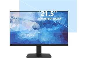 Koelaa Anti Blaulichtfilter 21.5 Zoll für 16:9 Seitenverhältnis Monitor, Blaulicht Blockierende Displayschutz, Anti Blendschutz Displayschutz, Augenschutz, Abnehmbarer Displayschutzfolie-21.5" (16:9)