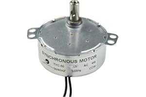 CHANCS TYC-50 AC 12V 5-6RPM CCW motoréducteur synchrone Couple 4.8kgf.cm 4W