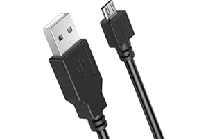 MUGUST Usb A Charger Cable for PS4 Controller,1.8m Charger Work for Sony PlayStation 4/ PS4/ PS4 Slim/PS 4 Pro/Xbox One (Black)