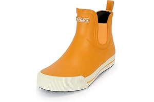 MADSea Damen Herren Unisex Gummistiefelette Short Story | Regenstiefel Gummistiefel Gartenschuhe Wasserdicht Segelstiefel | Kurzer Schaft Knöchelhoch
