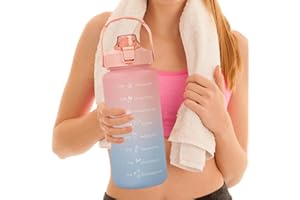 MAODOM Bouteille d'grancapacité - GourFitness 2L - Accessoires Stockage Fournitures d'eau Portables pour Le Camping, la randonnée, la Course et Les Voyages, Cadeau pour Les campeurs