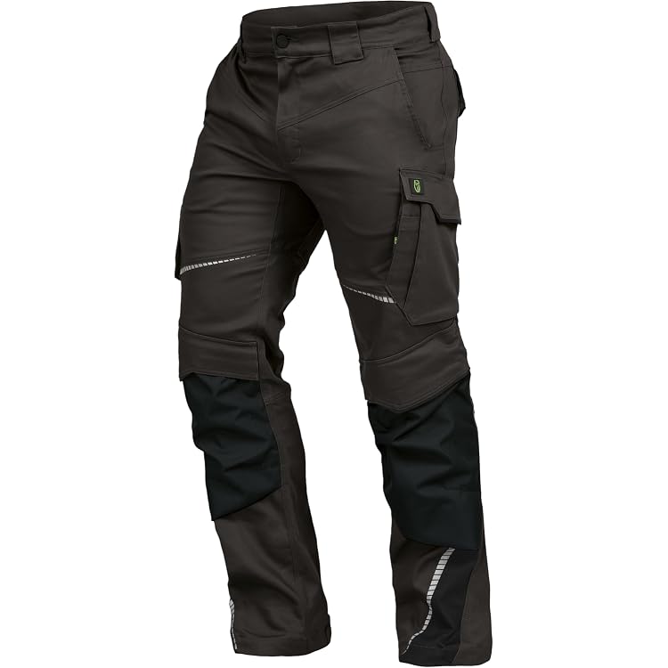 Security Line Alaska Arbeitshose – Elastische Bund, Viele Taschen, YKK-Reißverschluss, Für Handwerk & Outdoor