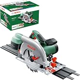 Bosch Elektrikli Daire Testere PKS 66 AF (1600 Watt, Kılavuz Rayı Dahildir, 190 mm Daire Testere &ccedil;apı, Karton Kutuda)
