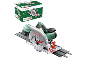 Bosch scie circulaire PKS 66 AF (Lame de scie, rail de guidage, carton, 1 600 W)
