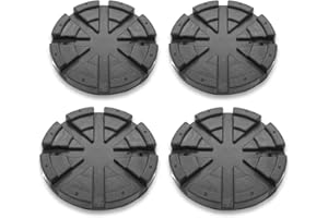 LIFTMAX Nussbaum Gummiteller für 2-Säulen Hebebühne - Aufnahmeteller aus 80 Shore A Mischung für eine lange Lebensdauer, Perfekter Halt, fairer Preis,