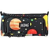 JACBAG PRIME XL-LASTİK AYRA&Ccedil;LI İKİ B&Ouml;LMELİ KALEM KUTUSU (Galaksi)