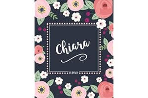 Chiara: Diario Agenda Settimanale Datato con Calendario, Date da Ricordare, Obiettivi, Priorita’ e spazio Appunti per i tuoi Pensieri! Weekly Planner 12 Mesi, Settimana su Due Pagine.