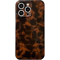 Custodia IPhone 16 Pro Max Leopardata - Cover In Silicone Con Protezione Fotocamera