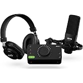 Audient EVO Start Recording Bundle (EVO 4 ses kartı, SR1 geniş diyaframlı kondenser mikrofon, SR2000 kapalı st&uuml;dyo kulaklıkla
