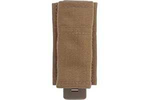 WARMHEARTTING Molle 9mm Singolo Rivista Borsa Porta Caricatori Tasca portariviste Tattica Porta Caricatore Caccia Softair Accessori