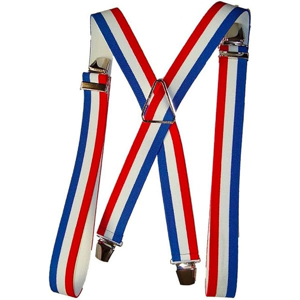 Bretelles Homme à Pinces Tête De Pirate - Longueur 110cm, Largeur 3.5cm | Made In France, Élégant
