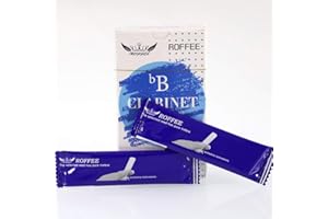 ROFFEE B-Klarinettenblätter,Klarinetten Schilf,Bb clarinet reeds strength 2.5,10 pcs/box,individual packing