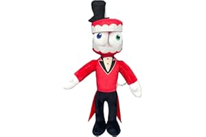 HNIEHEDT La bambola di peluche Digital-Circus, bambola di peluche di peluche di coniglio simpatico cartone animato, giocattoli da collezione Pomni-Jester per ragazze dei ragazzi (G)