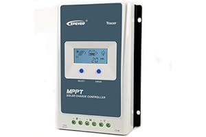 EPEVER Qaurora MPPT Solar Charge Controller Tracer AN Serie 20A con 12V / 24V DC Identificazione Automatica della Tensione di Sistema(20A)