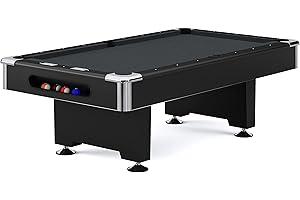 ‎AUTOMATEN HOFFMANN Automaten Hoffmann Billardtisch Club Pro | Turniertisch in 7 ft, 8 ft, 9 ft | Stradivari Schieferplatten | Klassisches Sportdesign | Robust