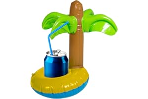 Folat DS-46202 20293 portavasos Palmera Flotante para inflar Multicolor