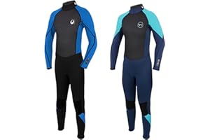 Legacy AXIS 3/2 Junior Wetsuit Full Length Boys Girls Kids Back Zip Entry - Boys & Girls Colours Available