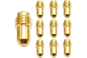 CPJJ 10 Pièces Accessoire De Moto Jet De Ralenti Thread Remplacement #30-52 Jets De Carburateur en Laiton Carburateur Thread pour 1488 Dellorto PHBD MAMB UAUB PHBG M5