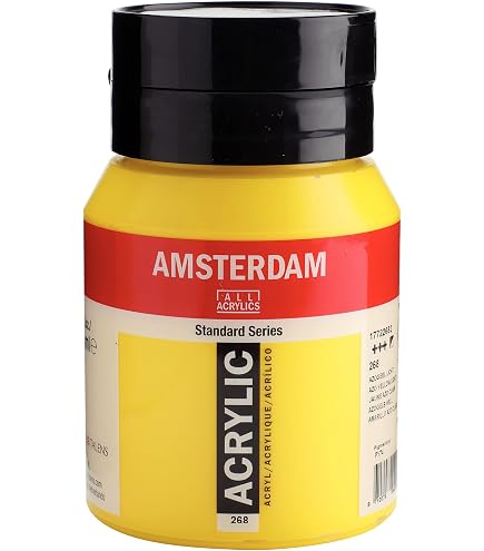 Amsterdam Standard Series Acrilico 500 Ml - Verde Turchese 661, Colore Puro, Resistente Alla Luce, Per Artisti E Pittura Murale - copertina