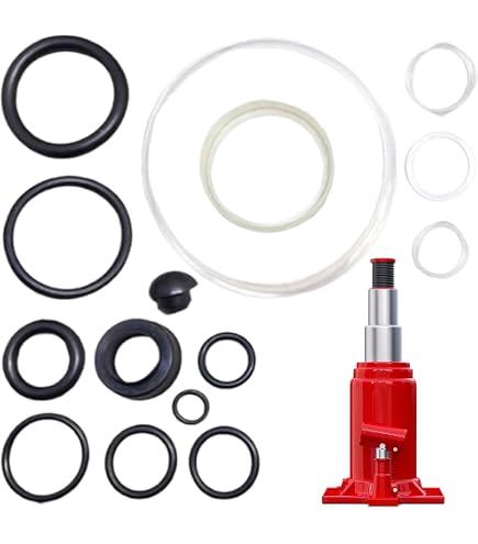 Kit Joints Cric Hydraulique 3 Tonnes - 15 Pièces - Réparation Cric Horizontal - Joints Toriques