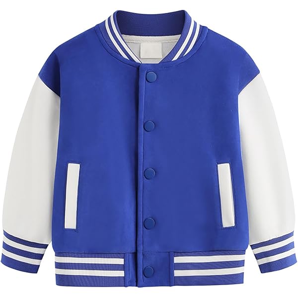 SAJA Boys College Jacke - Anime Print Baseballjacke Für K-Pop Fans & Streetwear