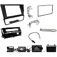 Connects2 CTKBM13 - For BMW 3-Series E90/E91/E92/E93 2005-2012 Car Stereo Double Din Fascia & Steering Wheel Control Interface Kit