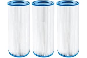 Benfosh 3 Pack Filter Cartridges for Type III Filter for Swimming Pool,Compatible with Type A or C
