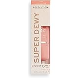 Makeup Revolution Fard à joues liquide Superdewy, Fake The Flush, 15 ml,