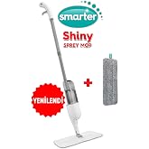 SMARTER SHINY SPREY MOP + YEDEK SET (BEYAZ)