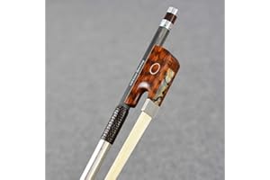 VINGOBOW Arcobaleno rimbalzante in pura fibra di carbonio Arco per violino TOP CF Performance Super leggero Parti in argento puro TOP Artigianato Tono caldo dolce e chiaro per violinista professionista