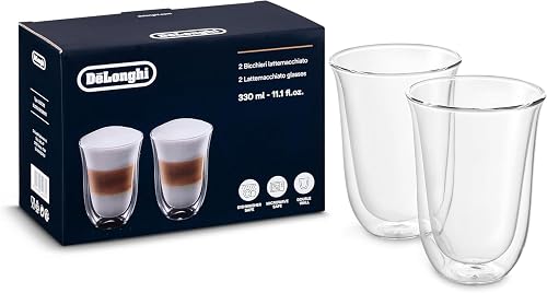 De'Longhi Thermogläser Set, 2 doppelwandig