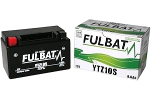 Batería FULBAT SLA YTZ10S 12V 8,6Ah 190A Largo: 150 x Ancho: 88 x Alto 93 (mm)